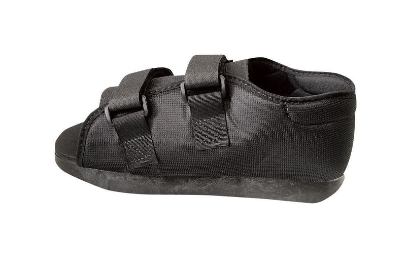 [Australia] - Medline Semi-Rigid Post-Op Shoes, Large, Men, Black 