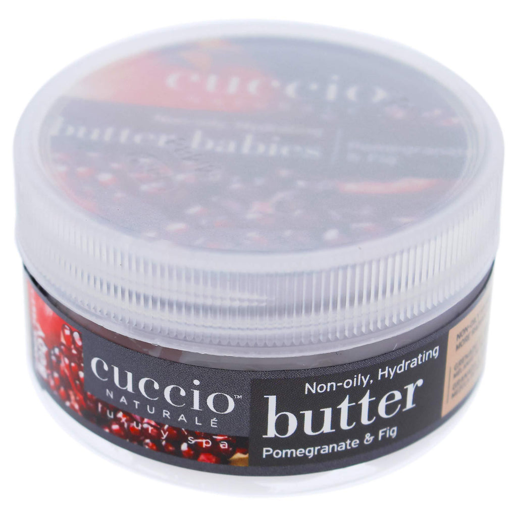 [Australia] - Cuccio Naturalé Butter Babies Pomegranate & Fig - Non-Oily Hydration for Hand, Body, Feet - Anti-Aging/Revitalizing - Paraben & Cruelty Free, w/Natural Ingredients & Plant Based Preservatives - 1.5 oz Pomegranate and Fig 1.5 Ounce (Pack of 1) 