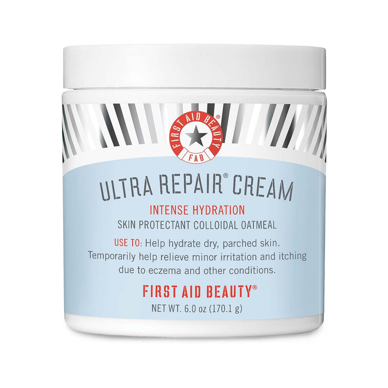[Australia] - First Aid Beauty Ultra Repair Cream Intense Hydration Moisturizer for Face and Body – 6 oz. 
