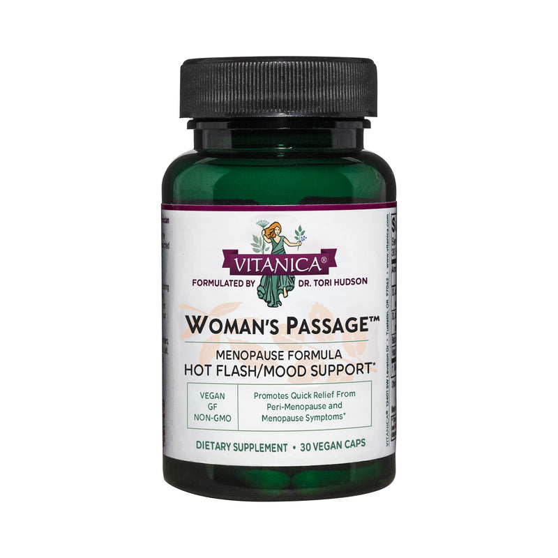 [Australia] - Vitanica - Woman's Passage - Menopause Support - 30 Vegetarian Capsules 