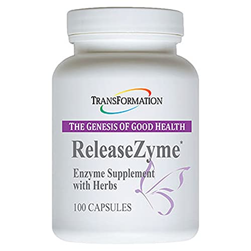 [Australia] - Transformation Enzymes ReleaseZyme, - #1 Practitioner Recommended - Provide's Digestive Support and Encourage Improved Delivery Of The Herbal Ingredients - 100 Capsules, 
