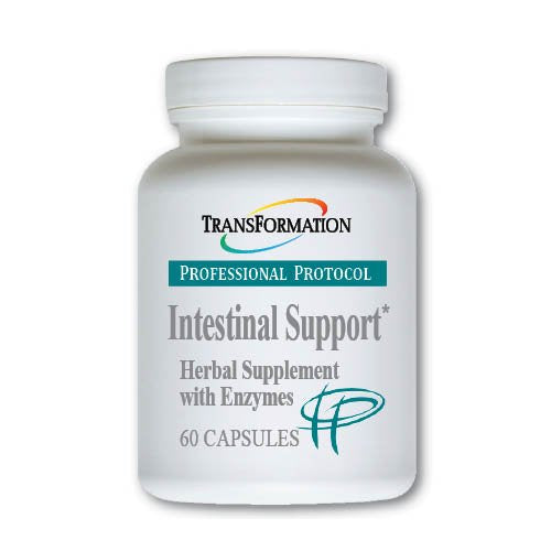 [Australia] - Professional Protocol Intestinal Support - 60 Capsules, BPA Free Advanced Intestinal, Digestive Supplement Support by Transformation Enzymes 