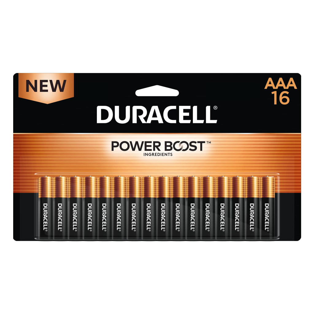 [Australia] - Duracell - CopperTop AAA Alkaline Batteries - Long Lasting, All-Purpose Triple A Battery for Household and Business - 16 Count 