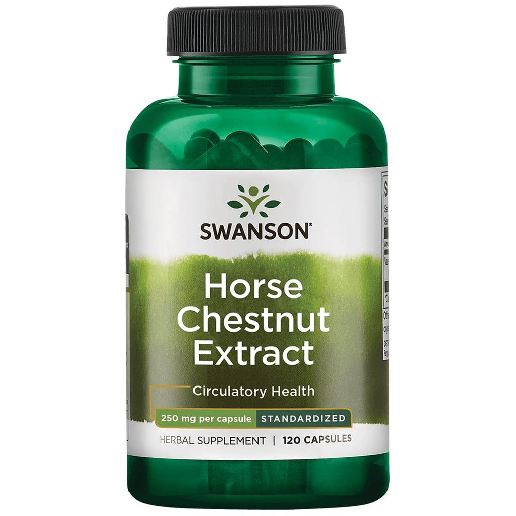 [Australia] - Swanson Horse Chestnut 22% Aescin (Standardized) 250 Milligrams 120 Capsules 1 