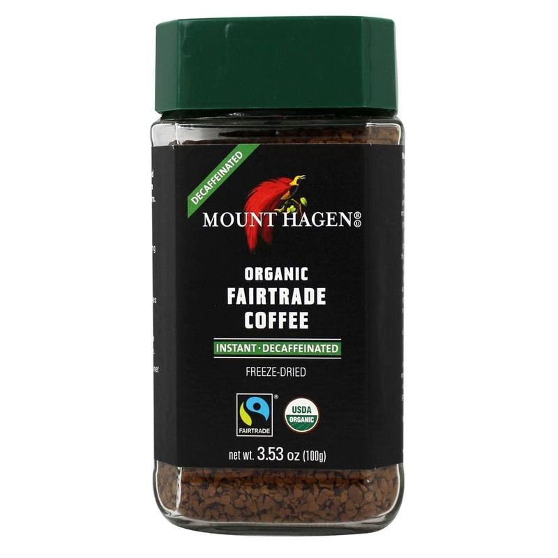 [Australia] - Mount Hagen, Coffee Decaf Freeze Dried Organic, 3.53 Ounce 