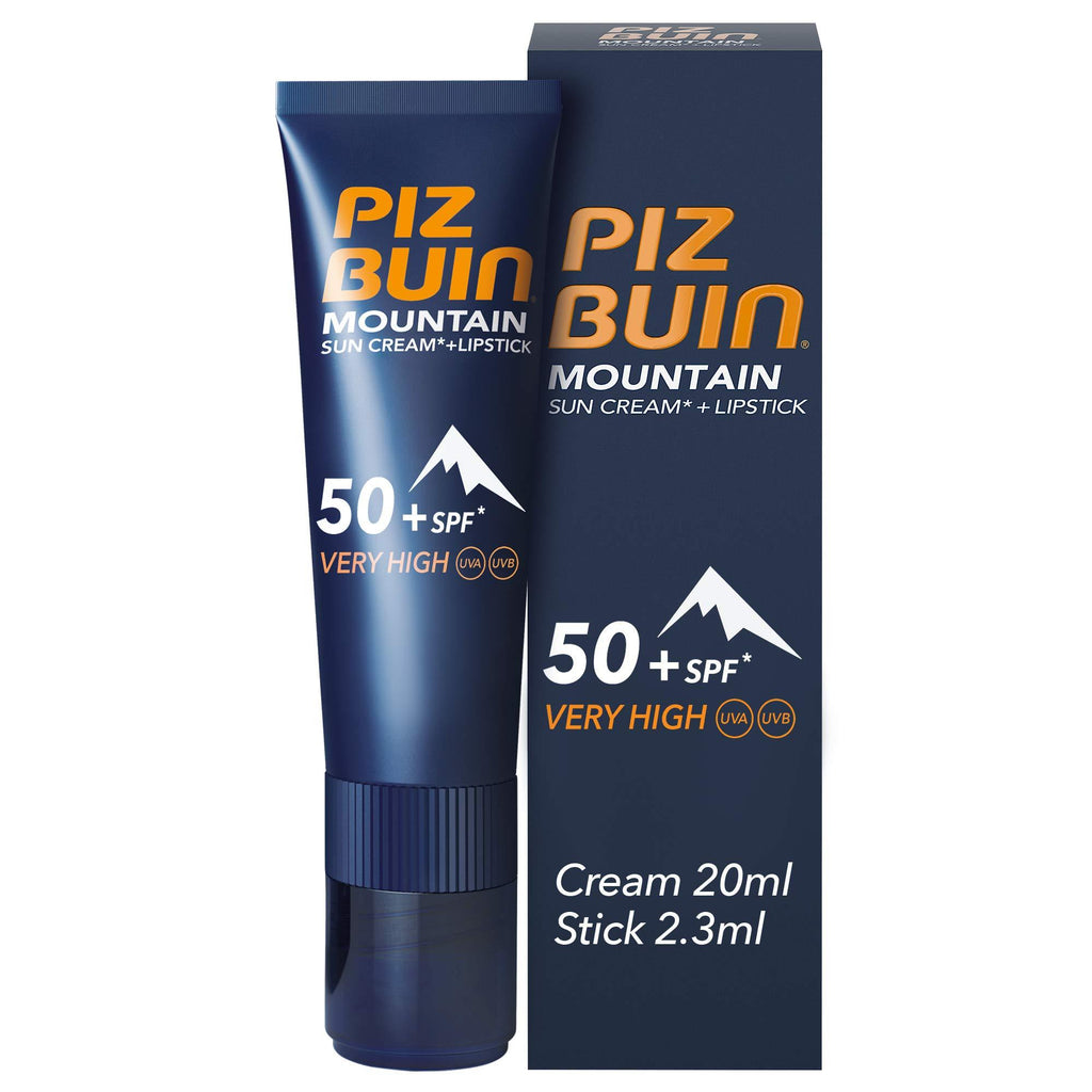 [Australia] - Piz Buin Mountain Suncream SPF50 and Lipstick SPF30. 