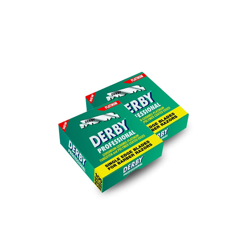 [Australia] - Derby Professional Single Edge Razor Blades, 100 Count (Pack of 2) 