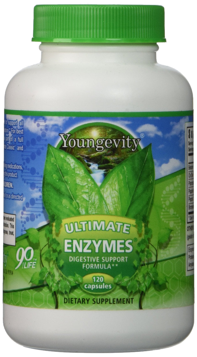 [Australia] - Youngevity Ultimate ENZYMES - 120 Capsules 