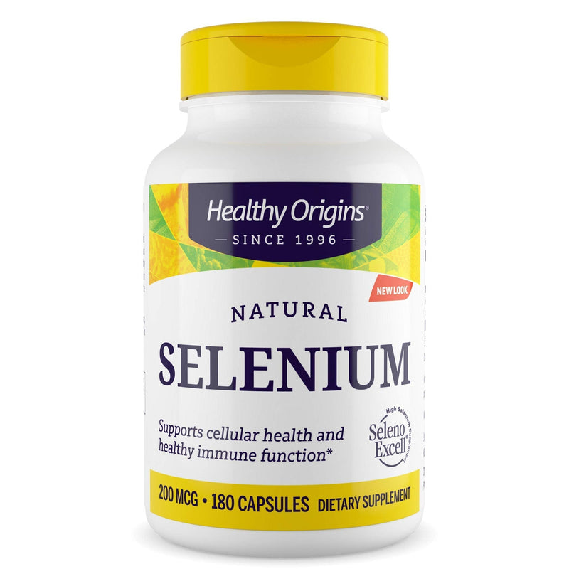 [Australia] - Healthy Origins Selenium Seleno Excel No Fillers 200 MCG, 180 Count, White 