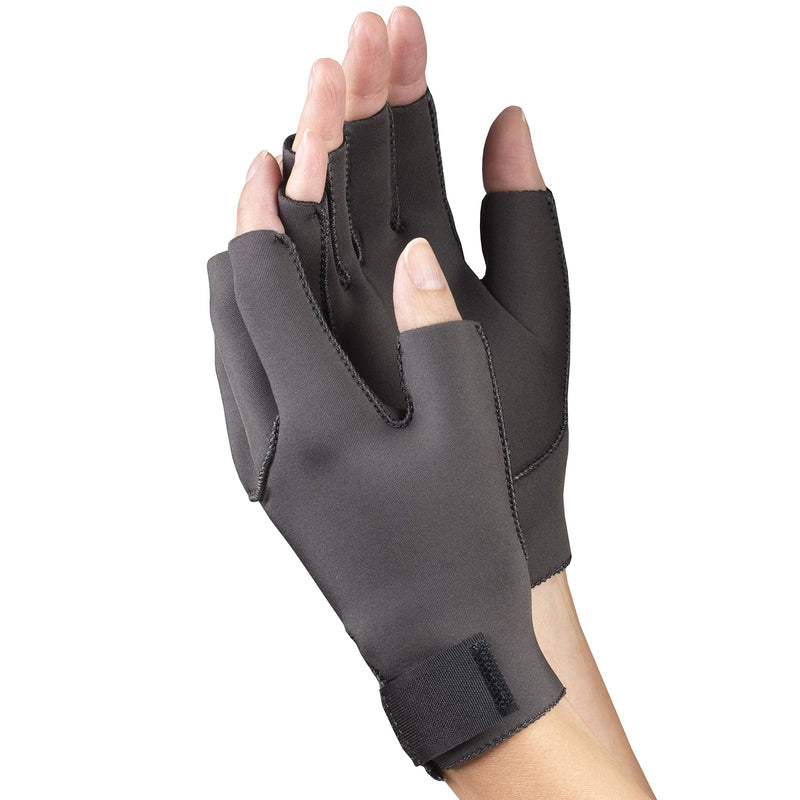 [Australia] - OTC Premium Support Arthritis Gloves, 1 Pair, Medium Black Medium (1 Pair) 