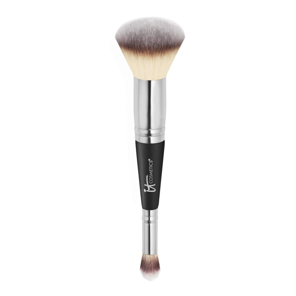 [Australia] - IT Cosmetics Heavenly Luxe Complexion Perfection Brush #7 - Foundation & Concealer Brush in One - Soft, Bristles - Pro-Hygienic & Ideal for Sensitive Skin 