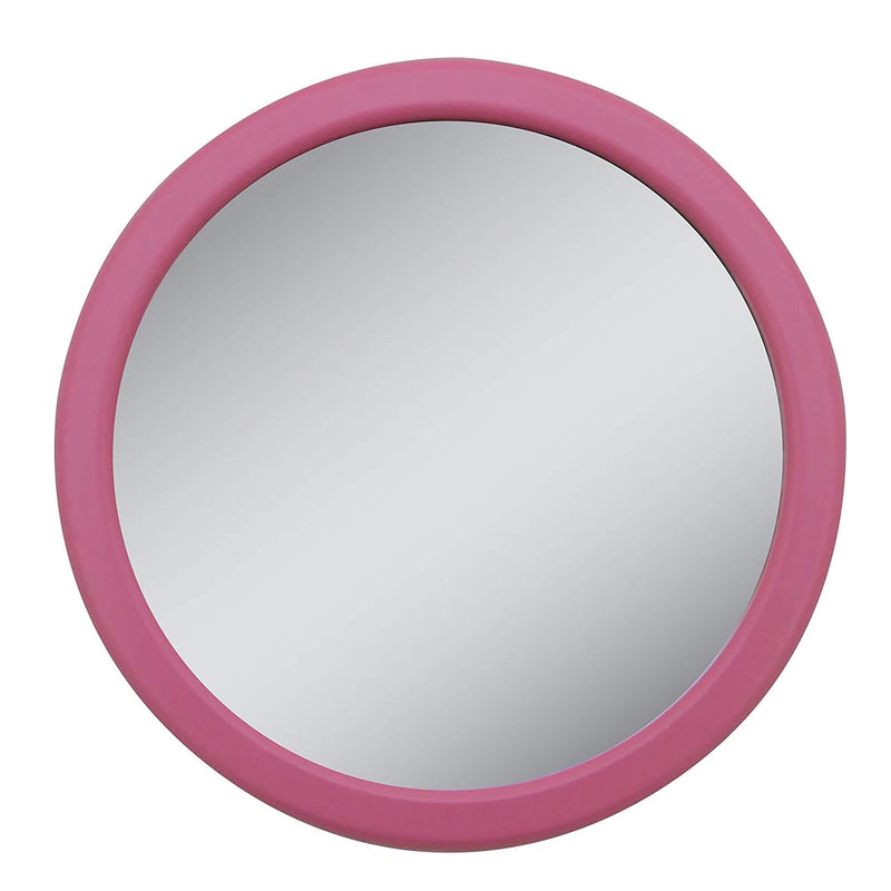 [Australia] - Zadro Products Zadro 12x Magnification E-z Grip Compact Spot Travel Makeup Mirror Pink 