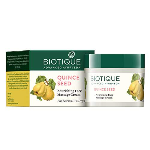 [Australia] - Biotique Quince Seed Nourishing Face Massage Cream 50 gm /1.69 Oz I Normal To Dry Skin 