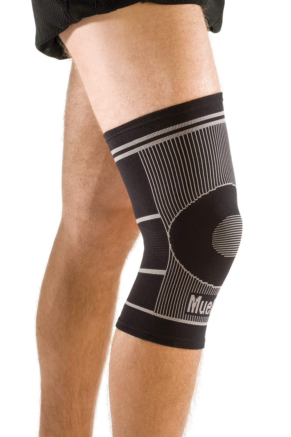 [Australia] - Mueller Sports Medicine 4-Way Stretch Knee Support Sleeve, For Men and Women, Black, S/M 