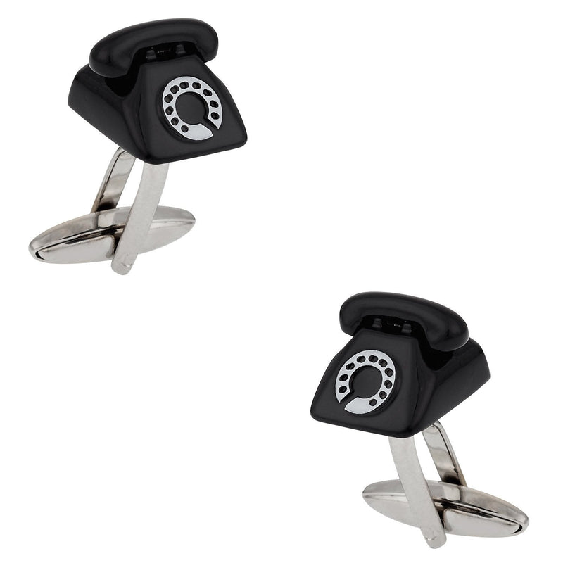 [Australia] - Cuff-Daddy Retro Telephone Cufflinks with Presentation Box 