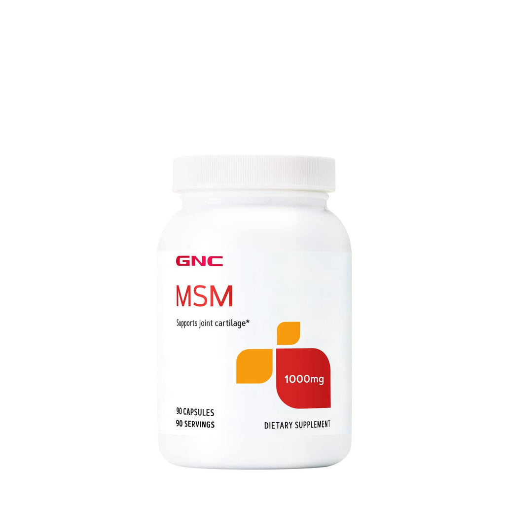 [Australia] - GNC MSM 1000mg, 90 Capsules, Supports Joint Cartilage 