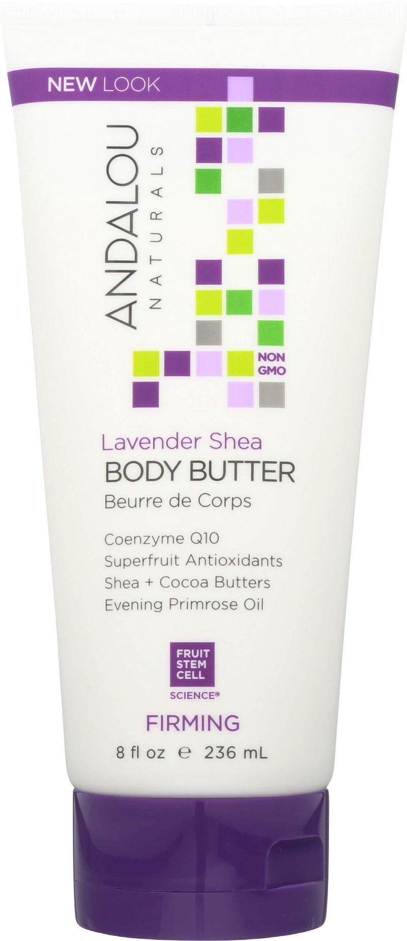 [Australia] - Andalou Naturals Firming Body Butter, With Lavender Shea - 8 Ounce 8 Fl Oz (Pack of 1) 