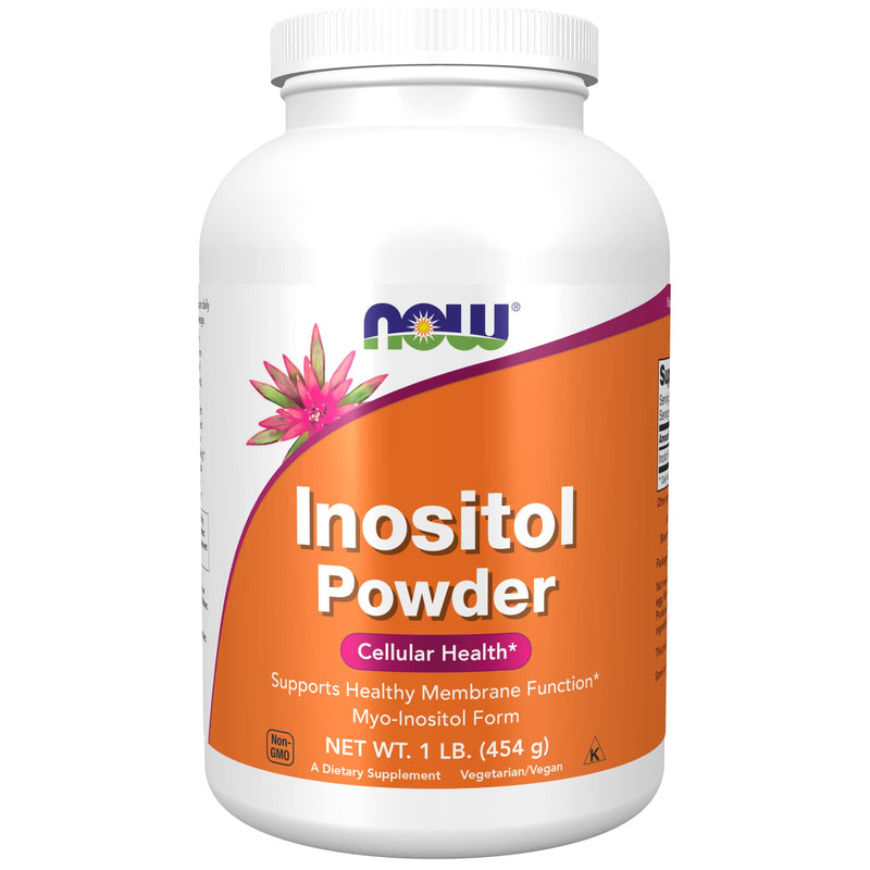 [Australia] - NOW Supplements, Inositol Powder, Neurotransmitter Signaling*, Cellular Health*, 1-Pound 1 Pound (Pack of 1) 