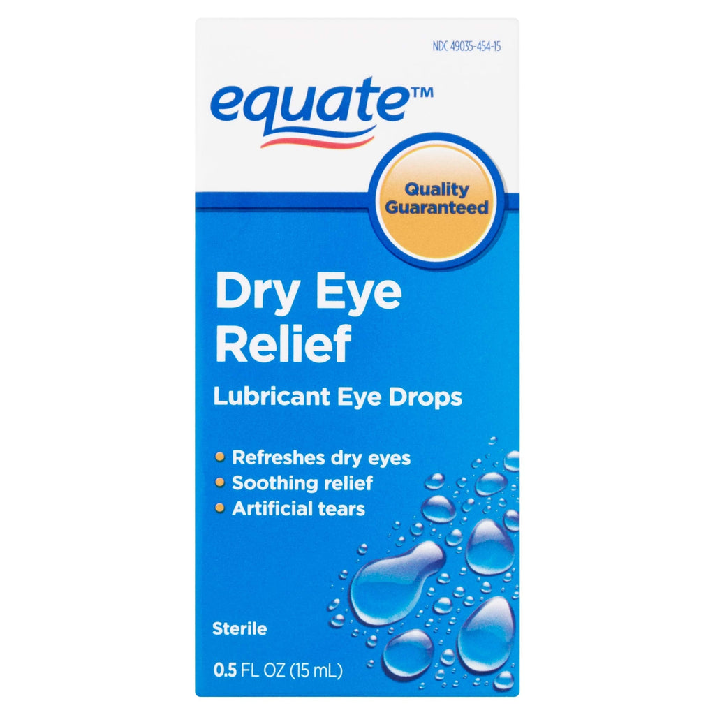 [Australia] - Equate: Sterile Artificial Tears Lubricant Eye Drops, .5 fl oz 