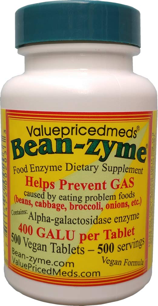 [Australia] - 500 Count Bean-Zyme is 400 Galu per Tablet 