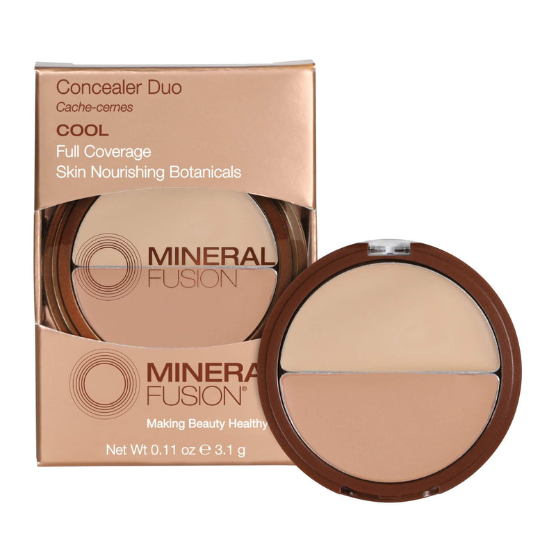 [Australia] - Mineral Fusion Compact Concealer Duo, Cool Shade, 0.11 Ounce 