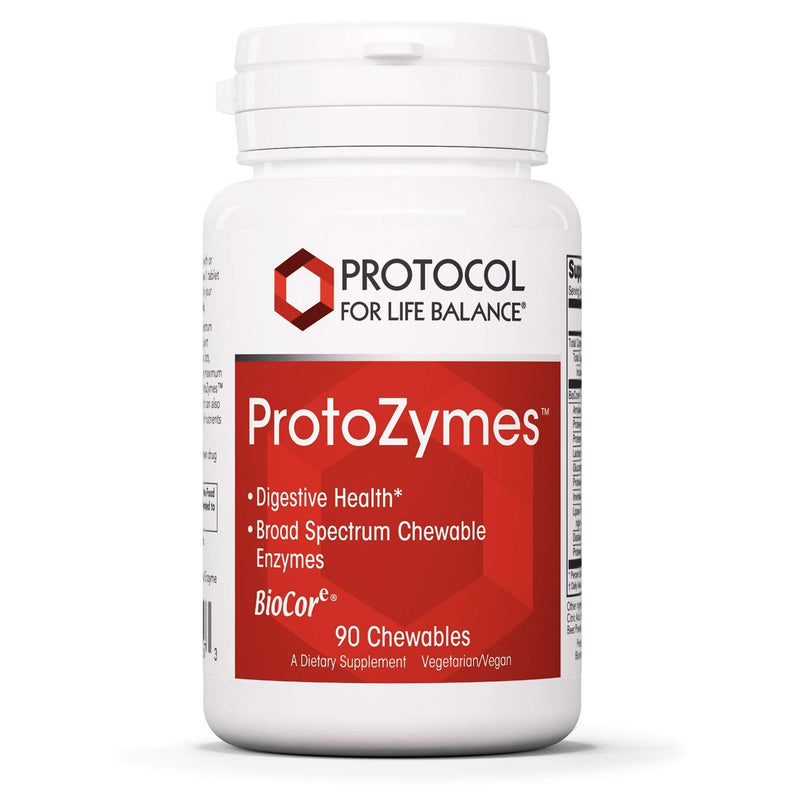 [Australia] - Protocol ProtoZymes - Digestive Enzymes, Broad Spectrum - Children, Adults - 90 Berry Chewables 