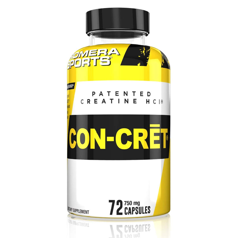 [Australia] - ProMera Sports CON-CRET®, The Original and Patented Pure Creatine HCl for Boosting Performance, Endurance, and Strength, 750 mg- 72 Capsules 