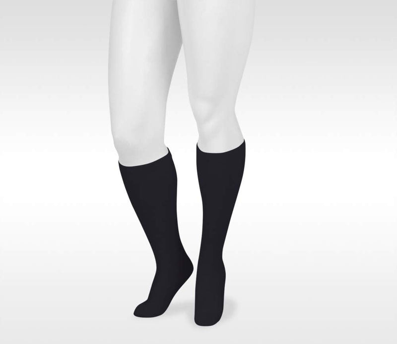 [Australia] - Juzo 4700 15-20mmhg Casual Basic Support Compression Socks (3 (III), Black) 3 (III) 