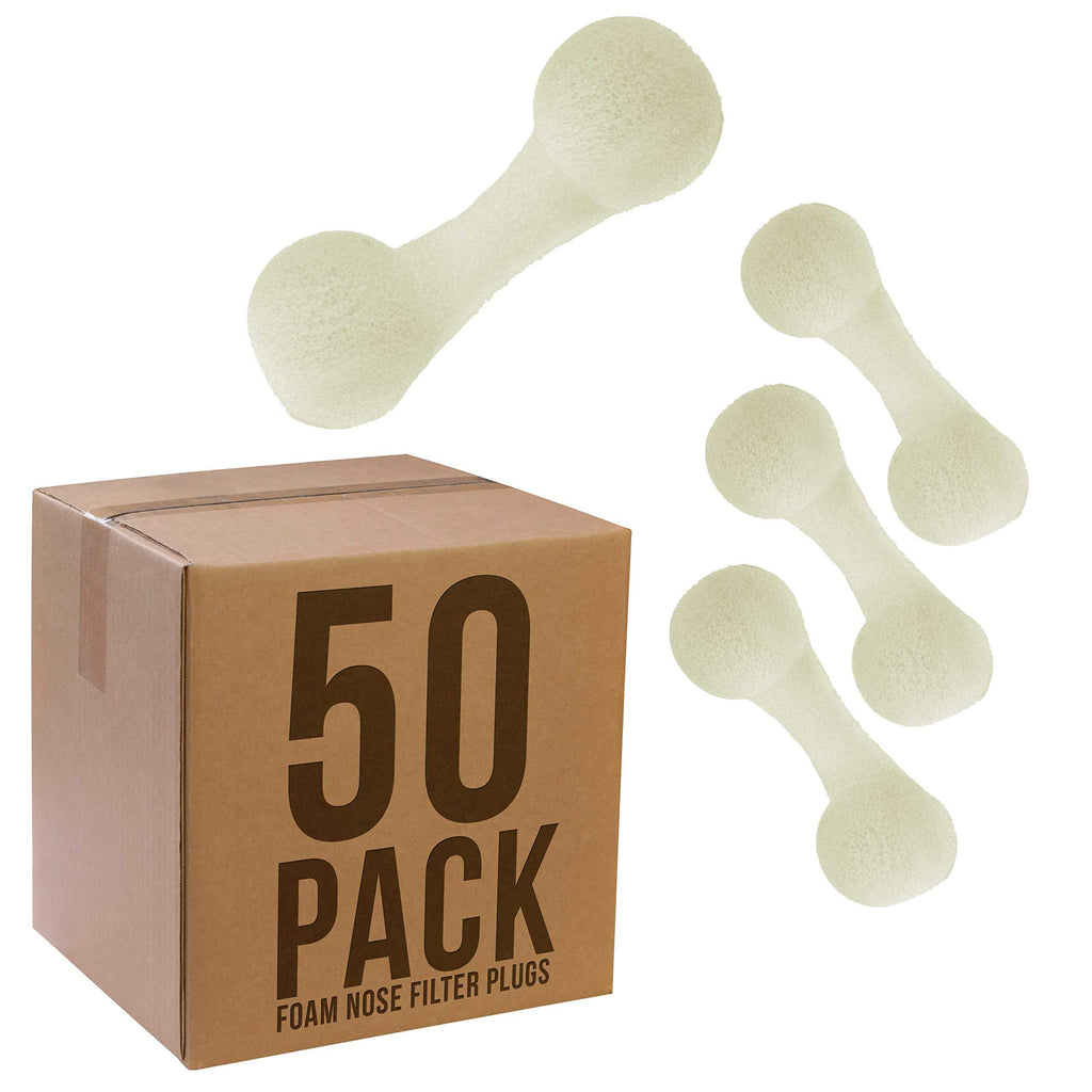 [Australia] - Belloccio Pack of 50 Disposable Nose Filter Plugs (Used For Sunless Airbrush Spray Tanning) 