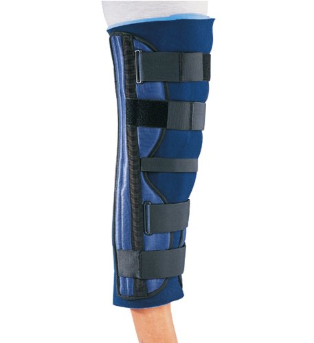 [Australia] - ProCare 79-80170 Clinic 3-Panel Knee Splint, Countoured Stays, Universal, = 32" Thigh Circumference, 20" Length 