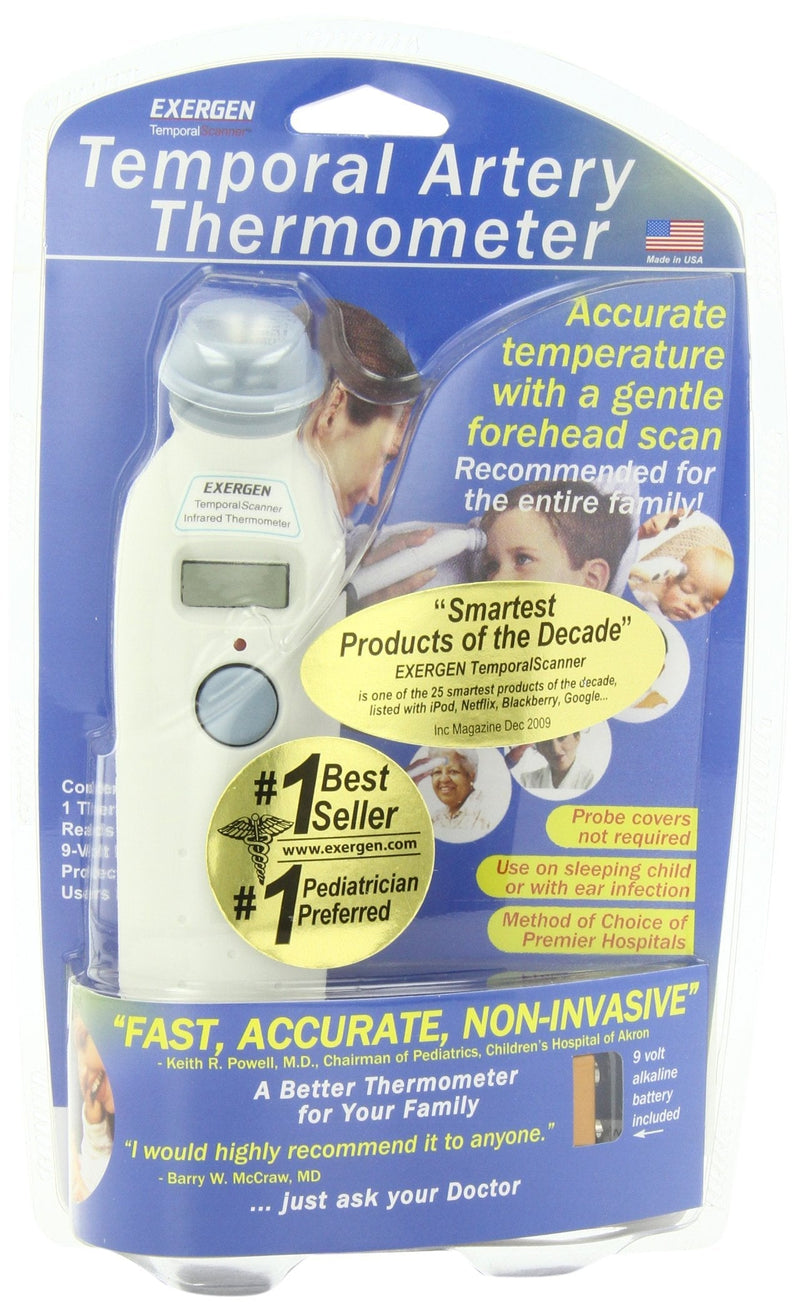 [Australia] - Exergen Thermometer, Temporal Scanner 1 Thermometer 