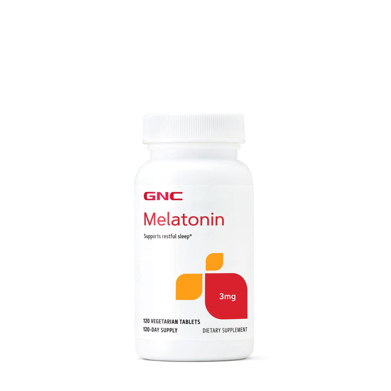 [Australia] - GNC Melatonin 3mg - 120 Vegetarian Tablets 120 Count (Pack of 1) 