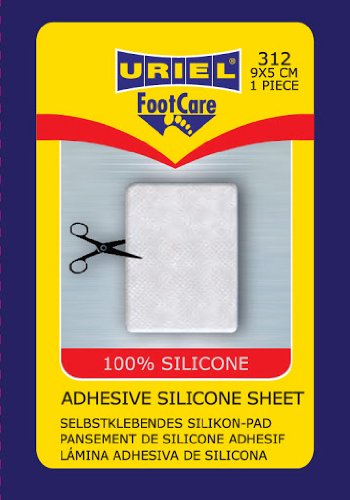 [Australia] - URIEL Adhesive Callus Silicone Pad 9 x 5 cm 