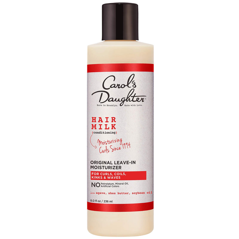 [Australia] - Curly Hair Products by Carol's Daughter, Hair Milk Original Leave In Moisturizer For Curls, Coils and Waves, with Agave and Shea Butter, Hair Moisturizer For Curly Hair, 8 Fl Oz (Packaging May Vary) 