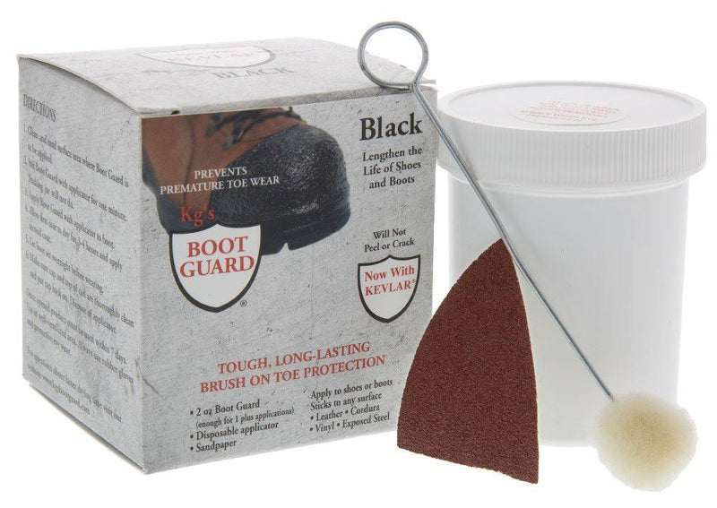 [Australia] - Kg's Boot Guard Brush on Toe Protection Black 
