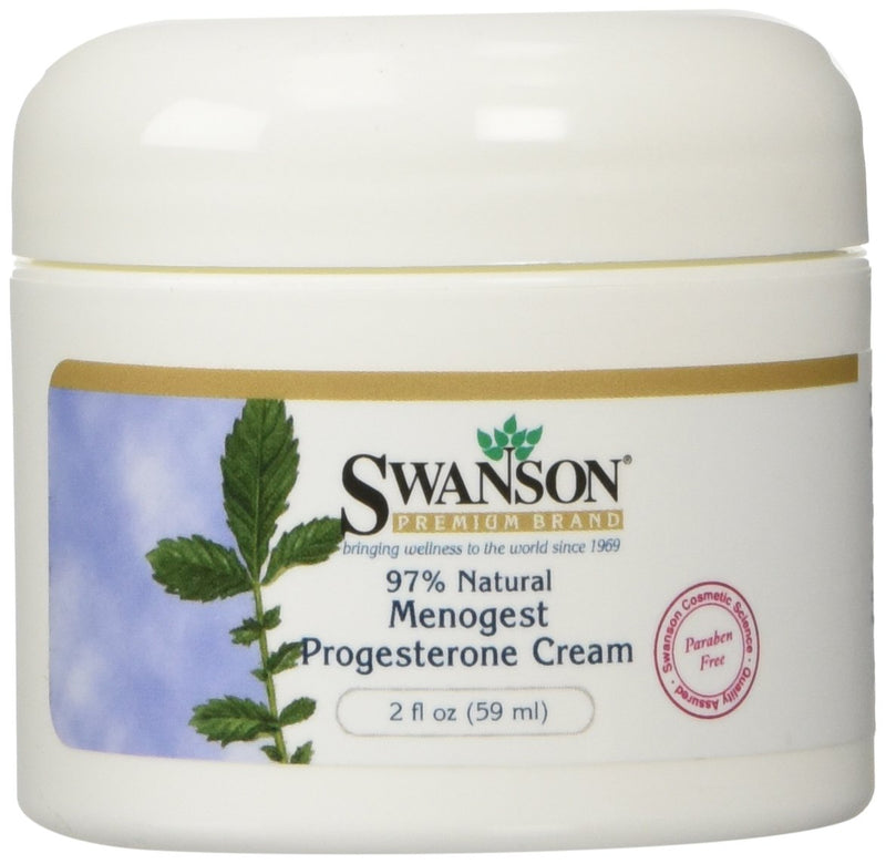[Australia] - Swanson Menogest Progesterone Cream 2 fl Ounce (59 ml) Cream 