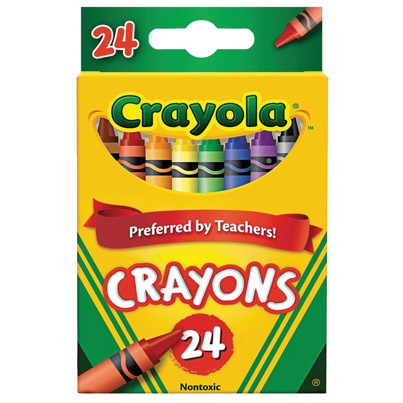 [Australia] - Crayola Crayons 24 ct (Pack of 2) 