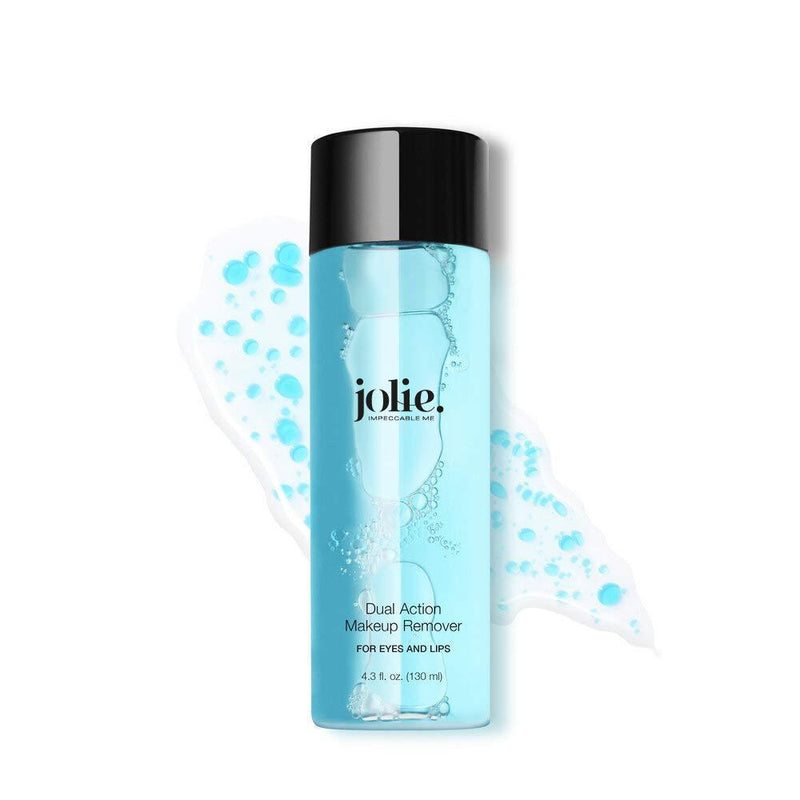 [Australia] - Jolie Dual Action Makeup Remover - For Eyes & Lips - Oil & Water Two Phase Formula - Removes Impurities, Cleans Gently, Hydrates Skin - No Harsh Ingredients - VEGAN 4.3 fl. oz. 