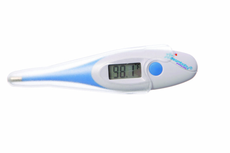 [Australia] - Dreambaby Clinical Digital Oral Thermometer - Accurate Temperature Reading in 30 seconds - With Fever Alert Sound Feature - Suitable for Infants, Toddlers & Adults - Blue - Model L318 