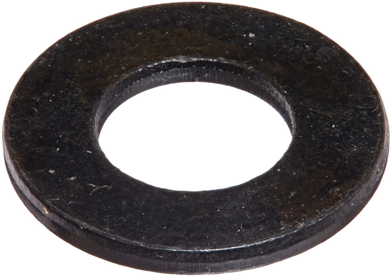 [Australia] - Steel Flat Washer, Black Oxide Finish, ASME B18.22.1, 5/16" Screw Size, 11/32" ID, 11/16" OD, 0.065" Thick (Pack of 100) Pack of 100 