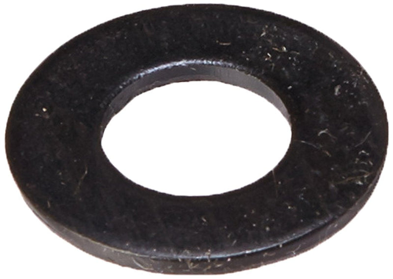 [Australia] - Steel Flat Washer, Black Oxide Finish, ASME B18.22.1, 3/8" Screw Size, 13/32" ID, 13/16" OD, 0.065" Thick (Pack of 100) 