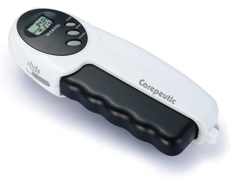 [Australia] - Carepeutic KH517 Digital Talking Power Hand Grip Exerciser, White, 7 1/4" L x 2 3/4" W x 1 1/2" D. 