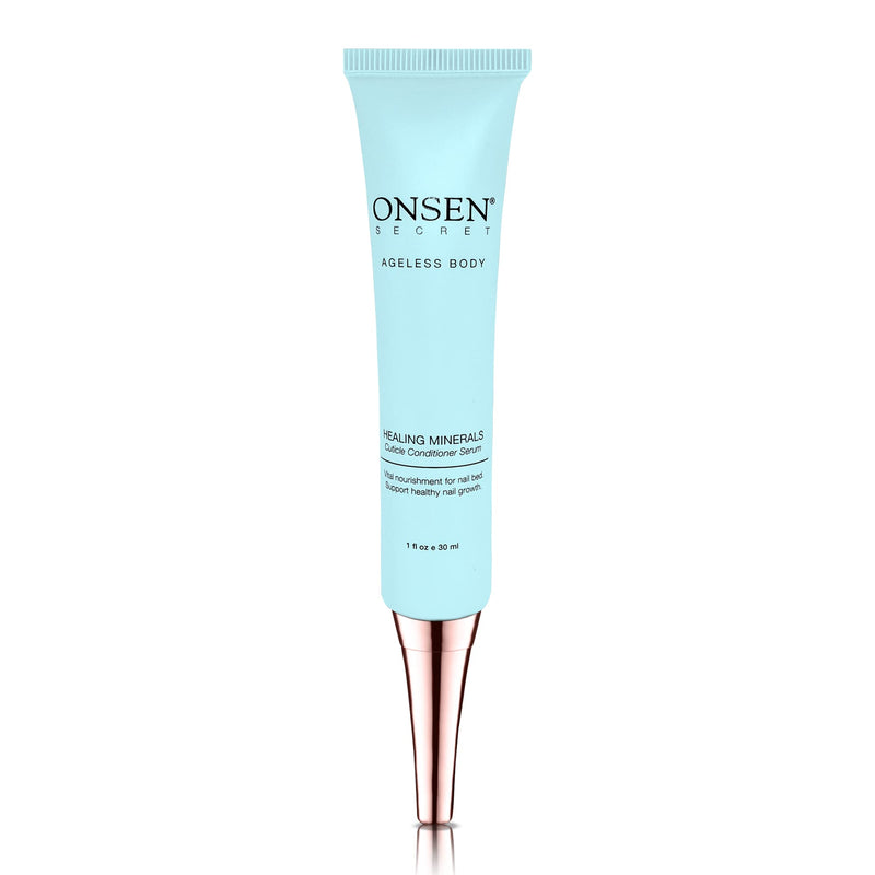 [Australia] - Onsen Cuticle Cream 1pk, Cuticle Oil in Deep Action - Japanese Natural Healing Minerals Nail Care Serum and Butter, Sooth, Repair, and Strengthen Cuticles and Nails, Visible Results, Non-Greasy - 1oz 1 Fl Oz (Pack of 1) 