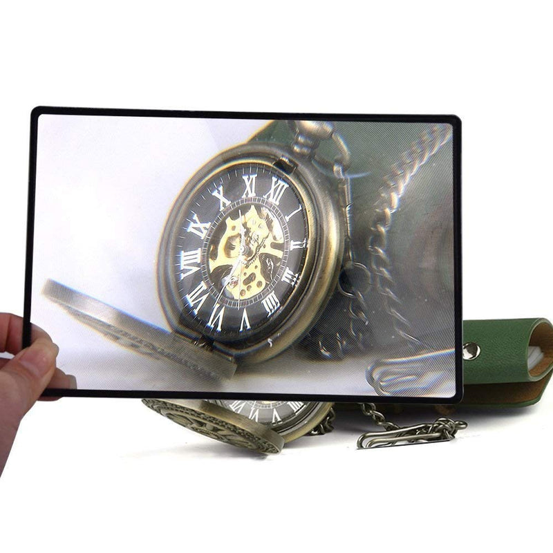 [Australia] - 4.5" x 7" Flexible 200% Magnifier Sheet 