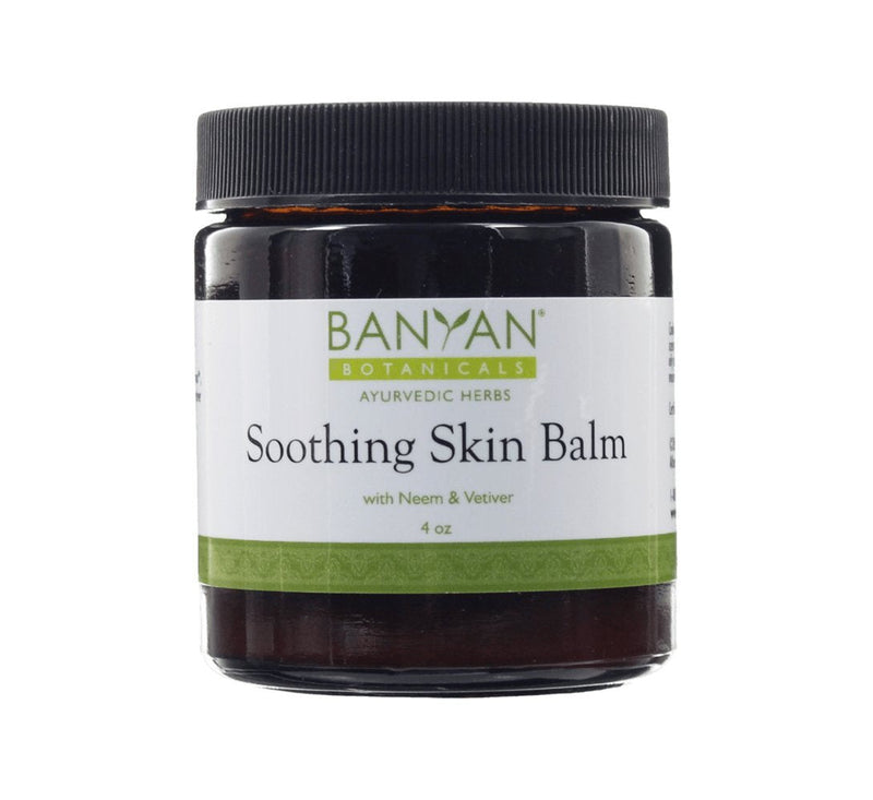 [Australia] - Banyan Botanicals Soothing Skin Balm - Certified Organic, 4 oz - Neem and Vetiver Supporting the Natural Healing Process of Red, Irritated Skin, and Scaly, Dry Rashes 