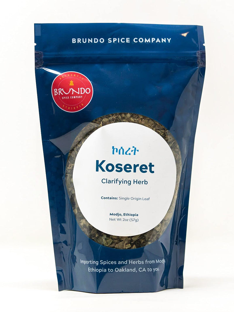 [Australia] - Koseret | Ethiopian Butter Clarifying Herb (1 oz) | Made in Ethiopia | Non-GMO | Organic | Imported from Ethiopia 