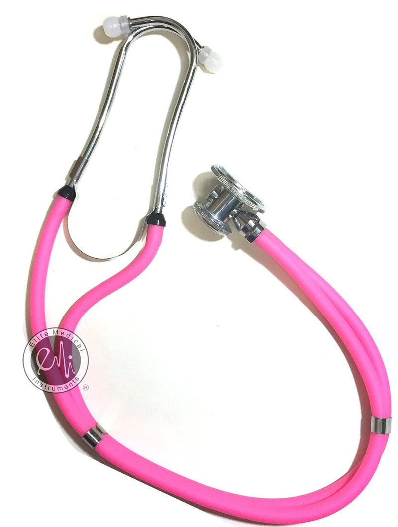 [Australia] - EMI Professional Deluxe Sprague Rappaport Dual Head Stethoscope - Hot Pink #112 