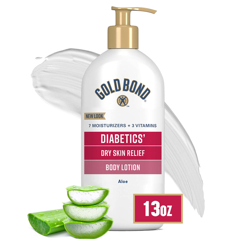 [Australia] - Gold Bond Ultimate Hydrating Lotion Diabetics' Dry Skin Relief, 13 oz., Moisturizes & Soothes 