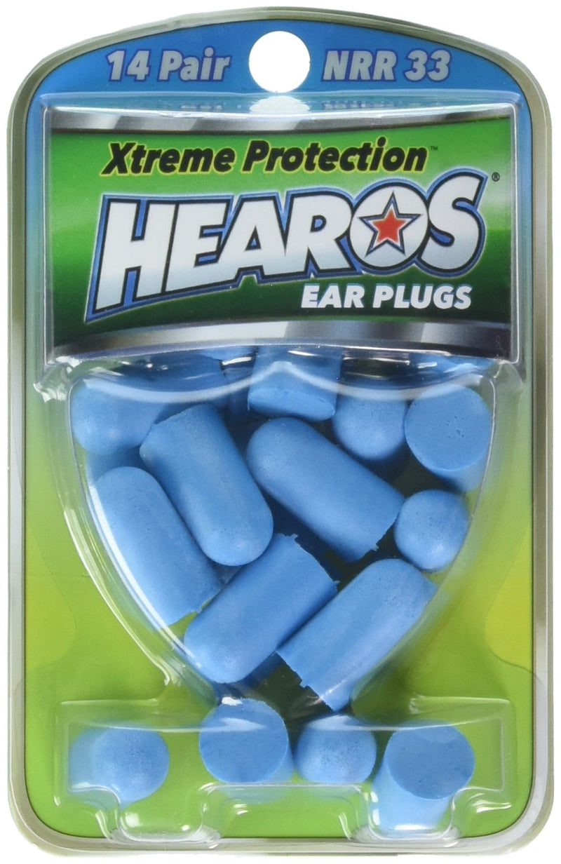 [Australia] - Hearos Ear Plugs - Xtreme Protection Series, 14 Pairs each (Value Pack of 2) : Beauty 