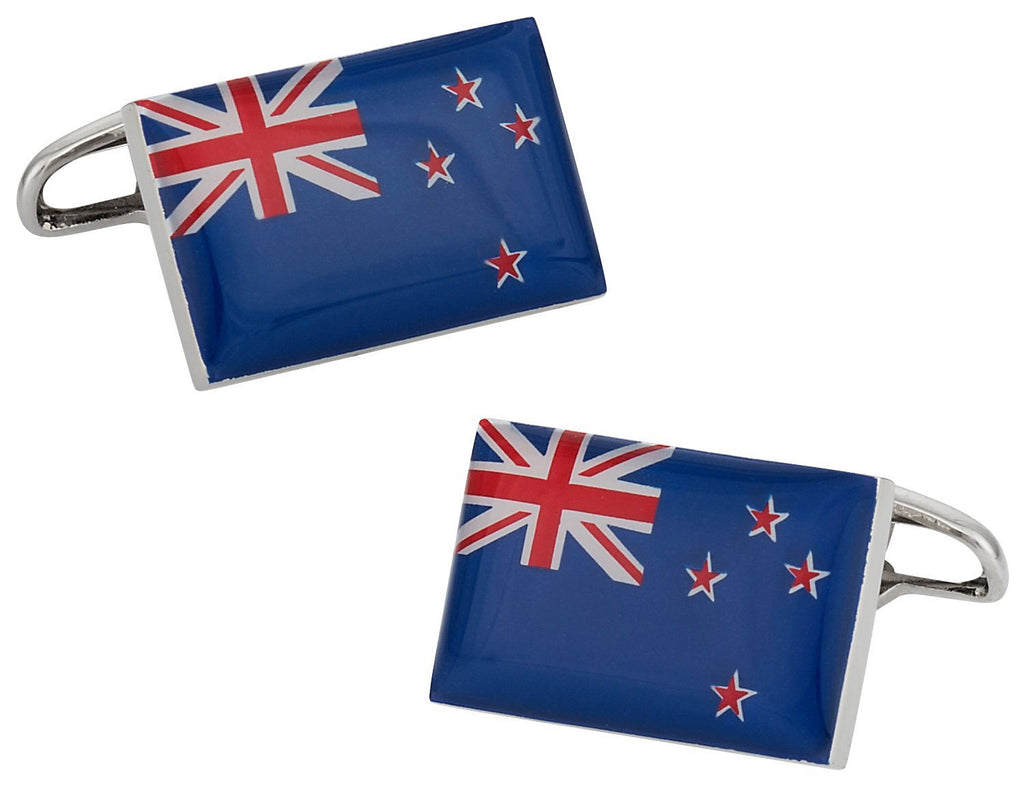 [Australia] - Cuff-Daddy New Zealand Flag Cufflinks with Presentation Box 